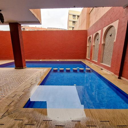 Superbe Appartement Piscine Gueliz Marraquexe Exterior foto